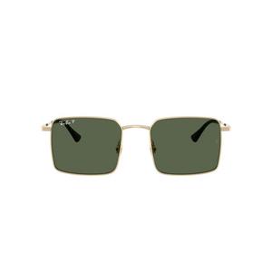 Ray-Ban Idan Bio-Based Dark Green Polarized Sunglasses &ndash; Polished Pale Gold