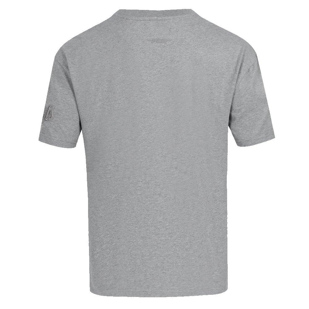 Pro Standard Men's MLB New York Mets Neutral Drop Shoulder Top - DK GREY Thumbnail View 2