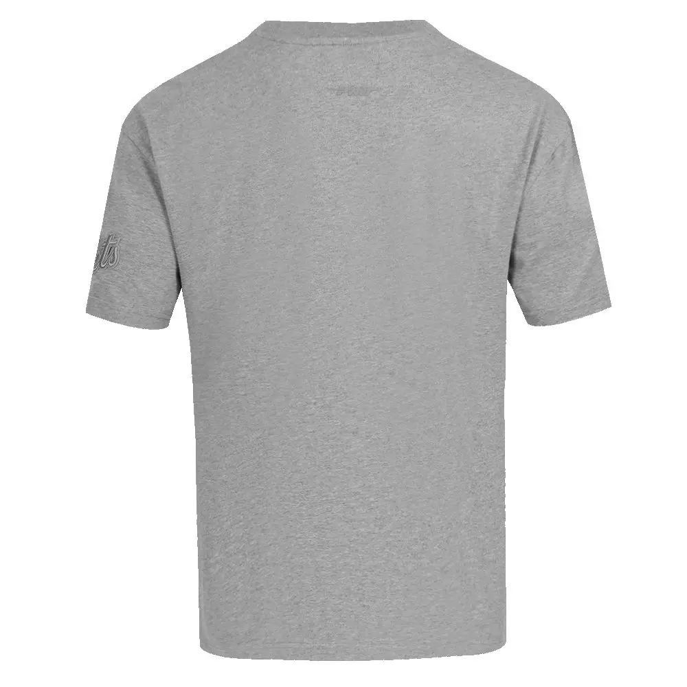 Pro Standard Men's MLB New York Mets Neutral Drop Shoulder Top - DK GREY