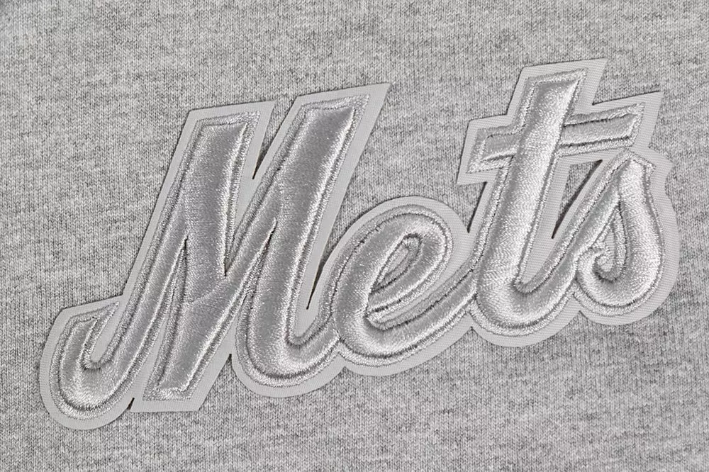 Pro Standard Men's MLB New York Mets Neutral Drop Shoulder Top - DK GREY