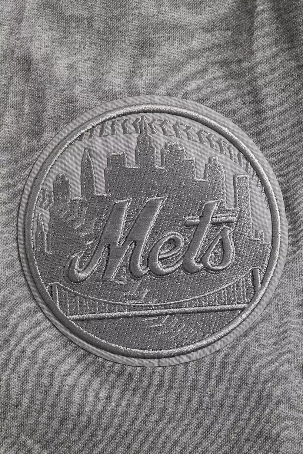 Pro Standard Men's MLB New York Mets Neutral Drop Shoulder Top - DK GREY