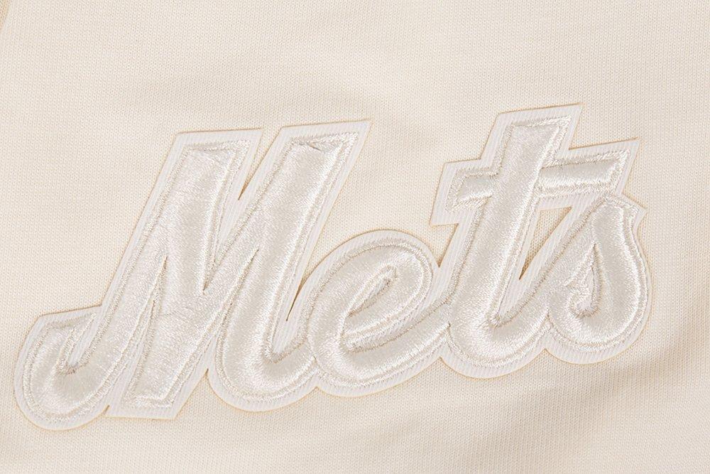 Pro Standard Men's MLB New York Mets Neutral Drop Shoulder Top - CREAM Thumbnail View 5