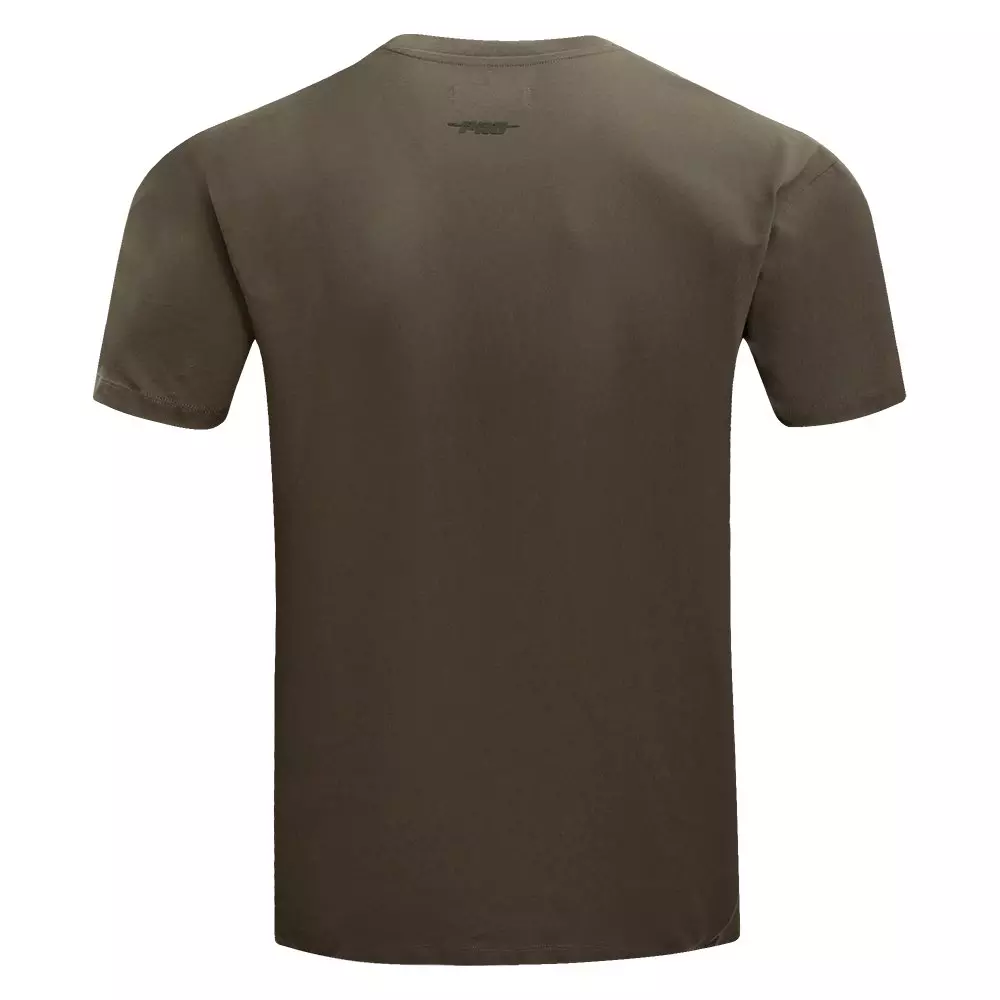 Pro Standard Men's MLB New York Mets Neutral Drop Shoulder Top - DK BROWN