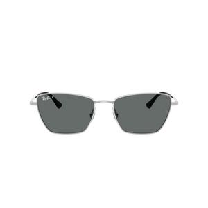 Ray-Ban Drea Bio-Based Dark Grey Polarized Sunglasses &ndash; Polished Silver