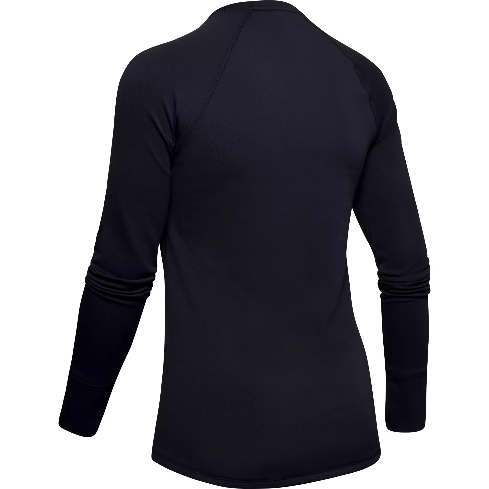 Under Armour ColdGear Base 2.0 Crew Long Sleeve Shirt - BLACK