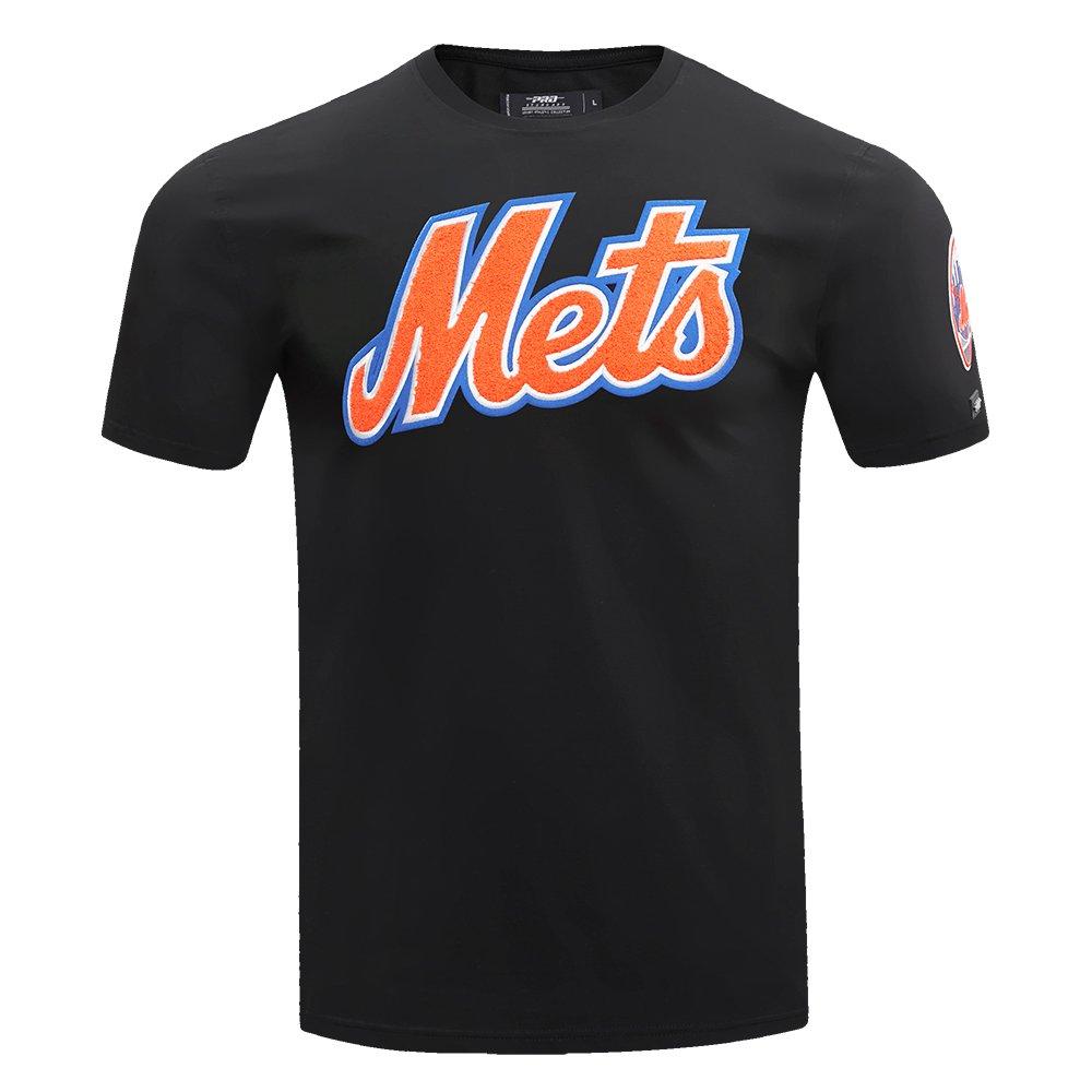 Pro Standard Men's MLB New York Mets Classic Chenille Top - BLACK Thumbnail View 1