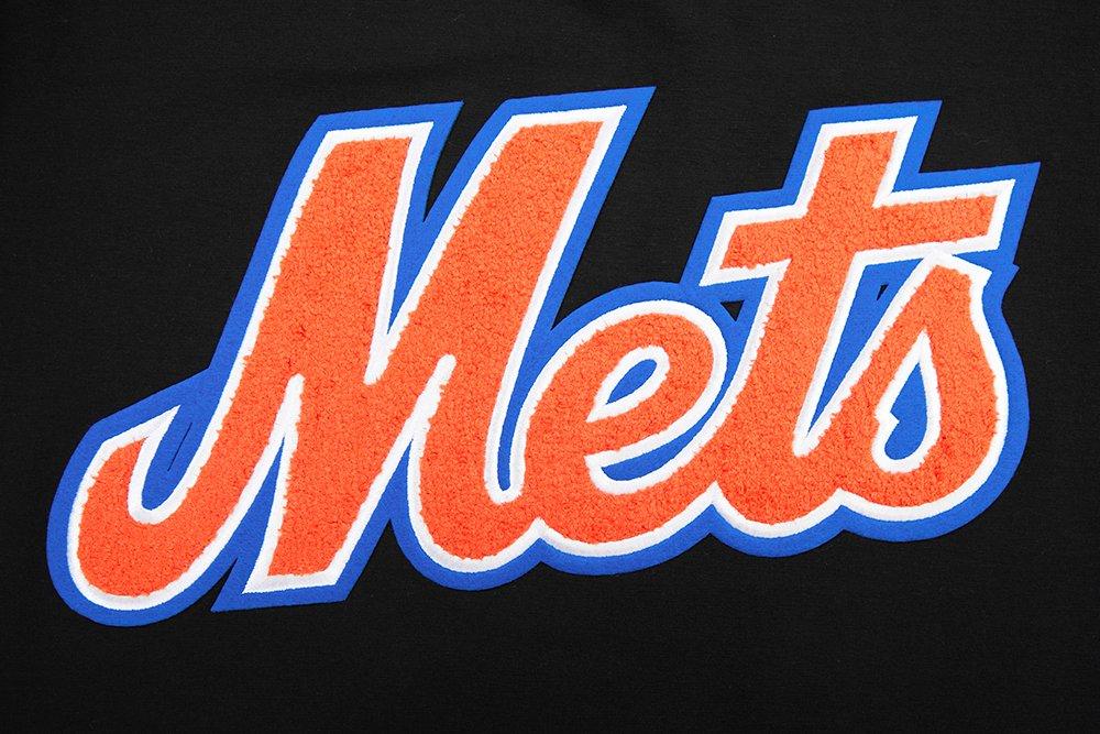Pro Standard Men's MLB New York Mets Classic Chenille Top - BLACK Thumbnail View 5