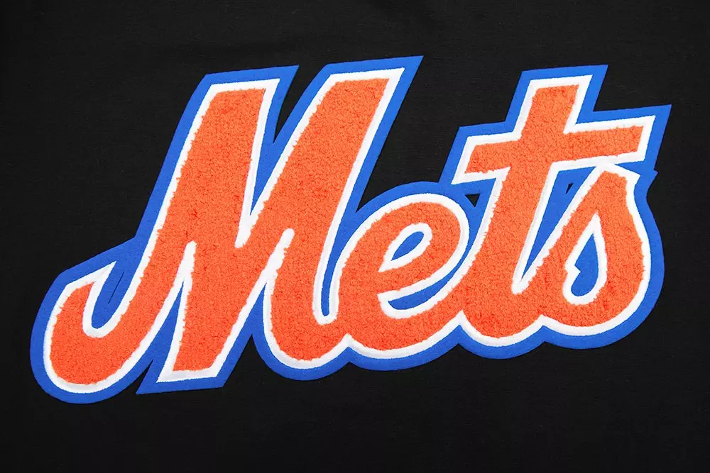 Pro Standard Men's MLB New York Mets Classic Chenille Top - BLACK