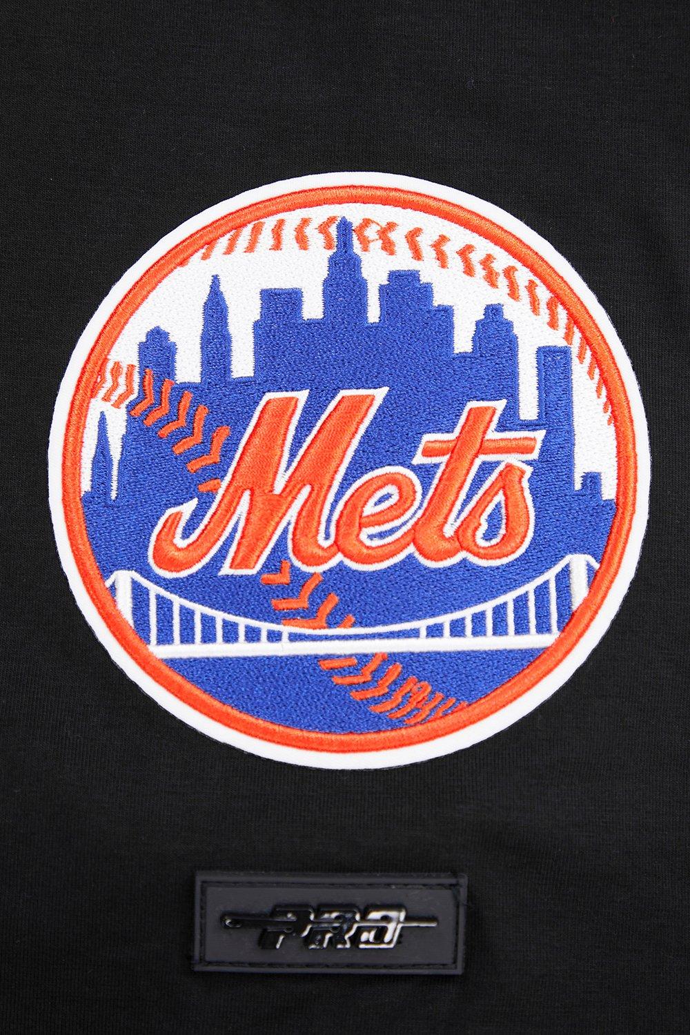 Pro Standard Men's MLB New York Mets Classic Chenille Top - BLACK Thumbnail View 7