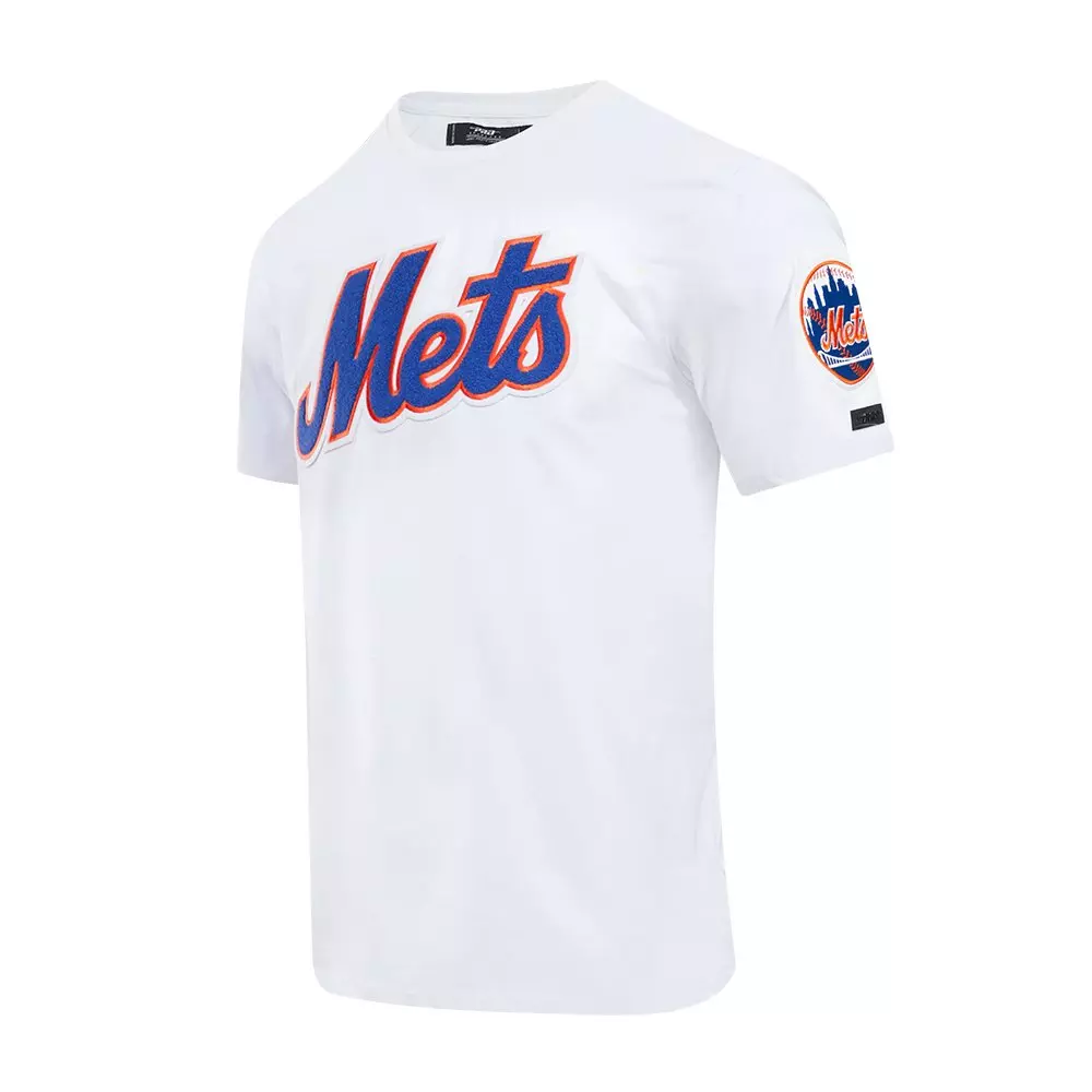 Pro Standard Men's MLB New York Mets Classic Chenille Top - WHITE