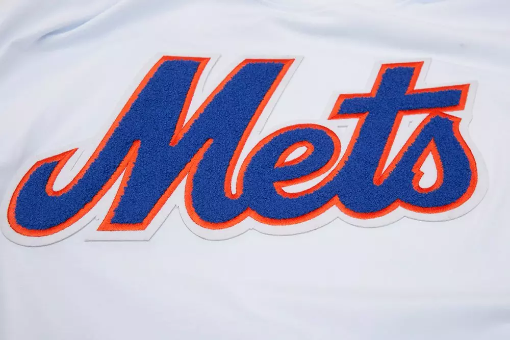 Pro Standard Men's MLB New York Mets Classic Chenille Top - WHITE