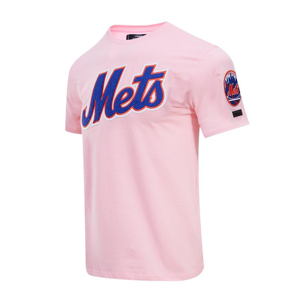Pro Standard Men's MLB New York Mets Classic Chenille Top - PINK Thumbnail View 3