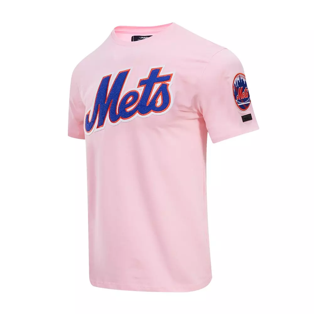 Pro Standard Men's MLB New York Mets Classic Chenille Top - PINK
