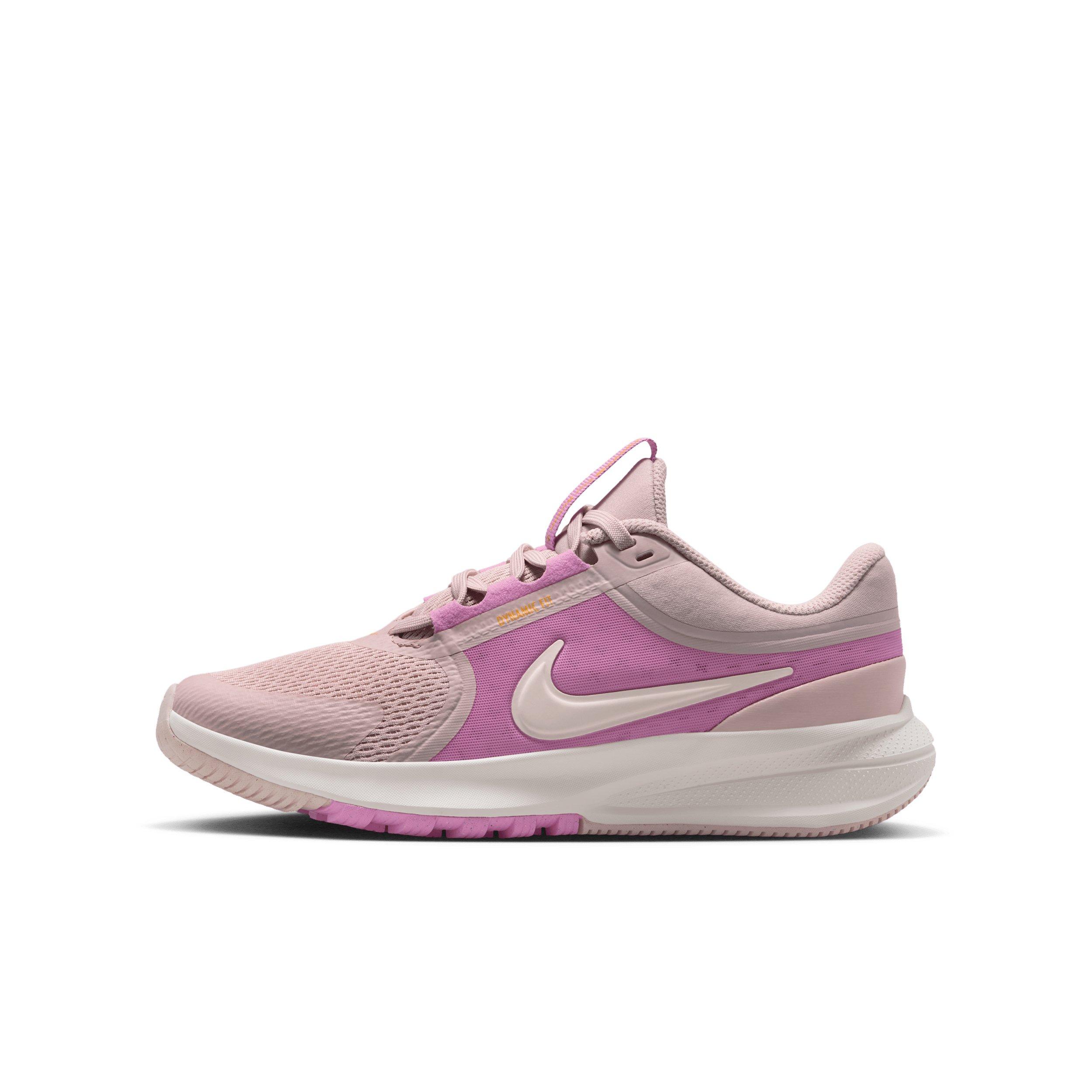 Nike Star Runner 5 "Silt Red/Light Magenta/Laser Orange/Sail" Grade School Girls' Running Shoe - RED/LT MAGENTA/ORANGE/SAIL