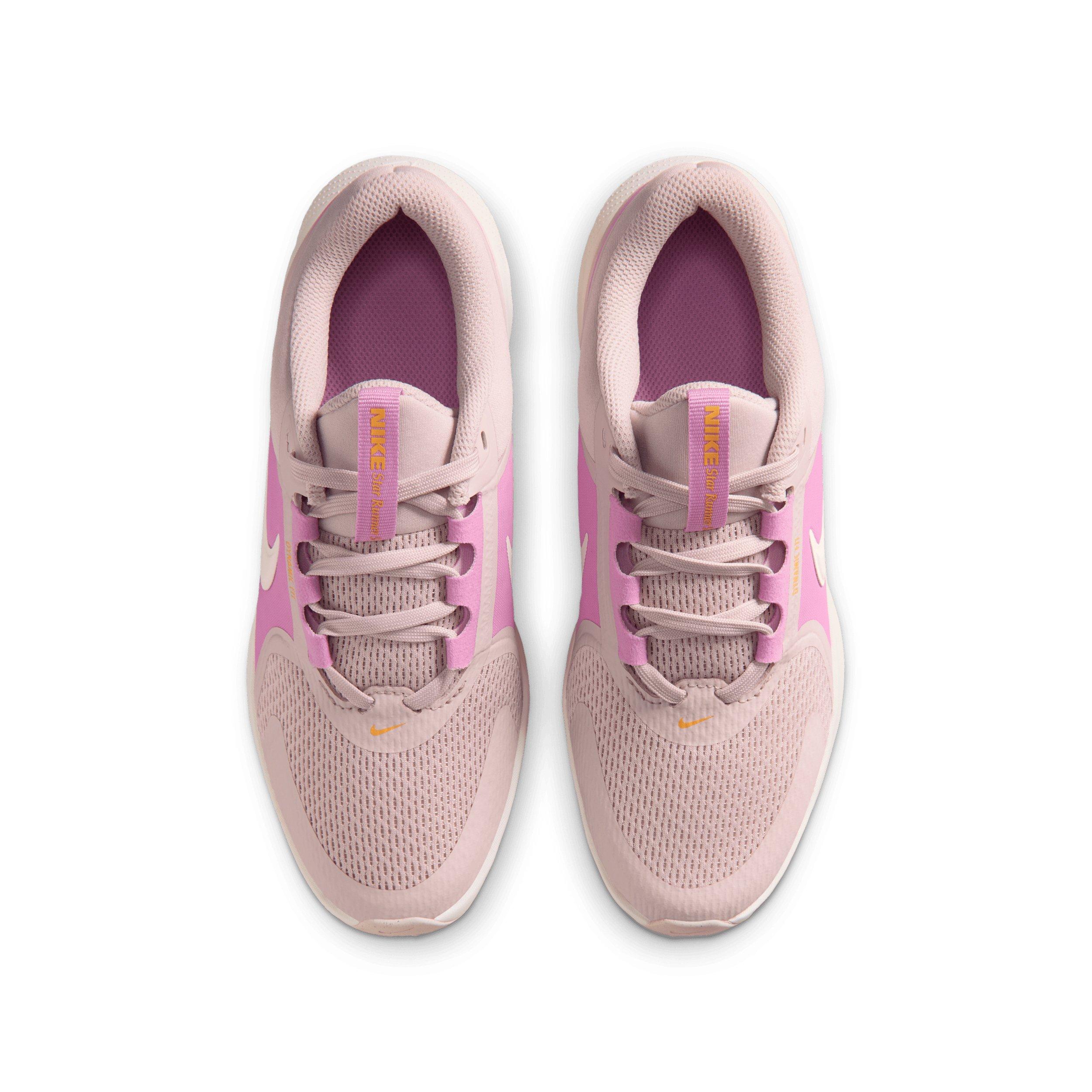 Nike Star Runner 5 "Silt Red/Light Magenta/Laser Orange/Sail" Grade School Girls' Running Shoe - RED/LT MAGENTA/ORANGE/SAIL
