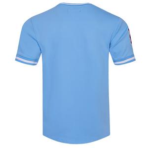 Pro Standard Men's MLB New York Mets Classic Chenille Striped Sleeve Top