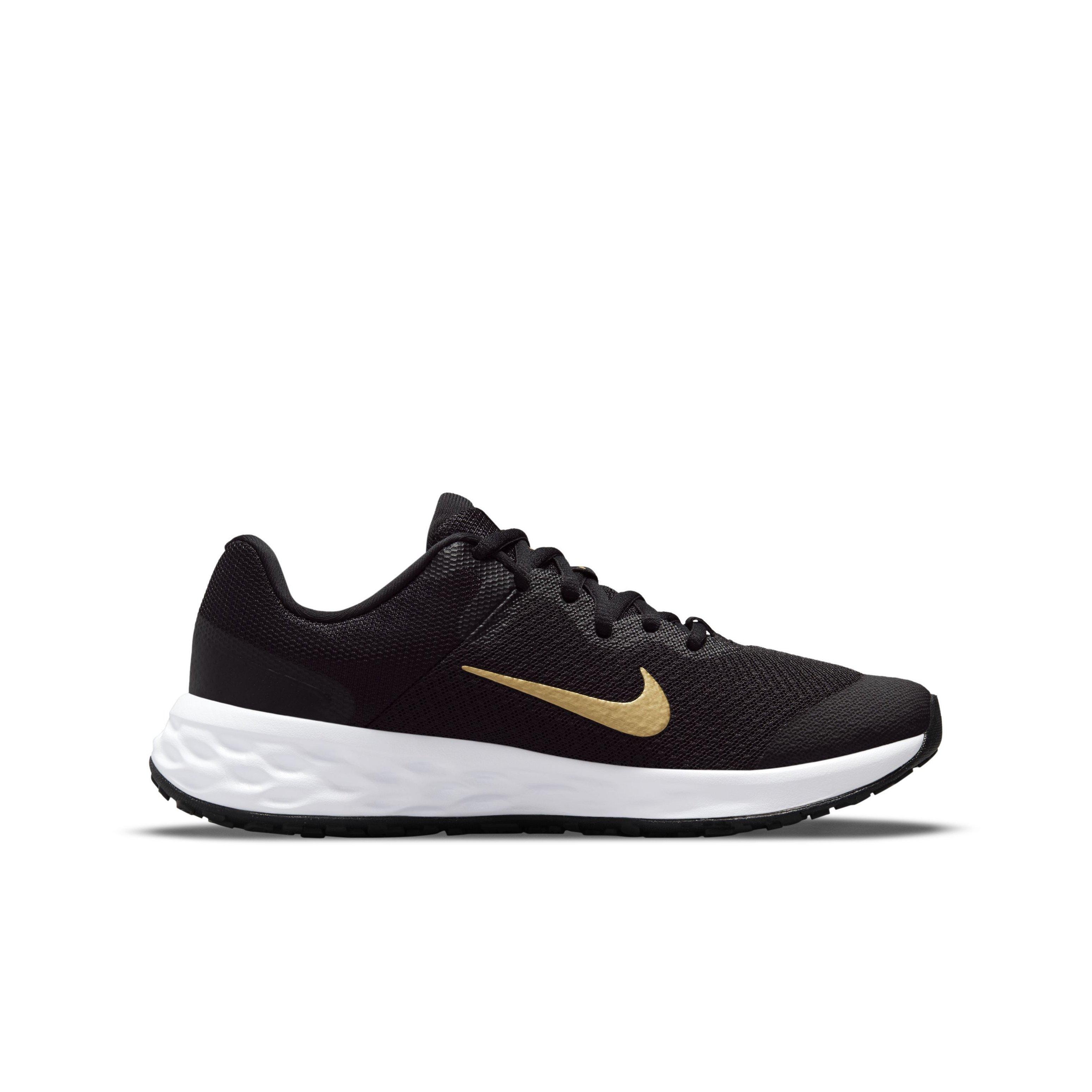 Nike revolution 5 store black red gold