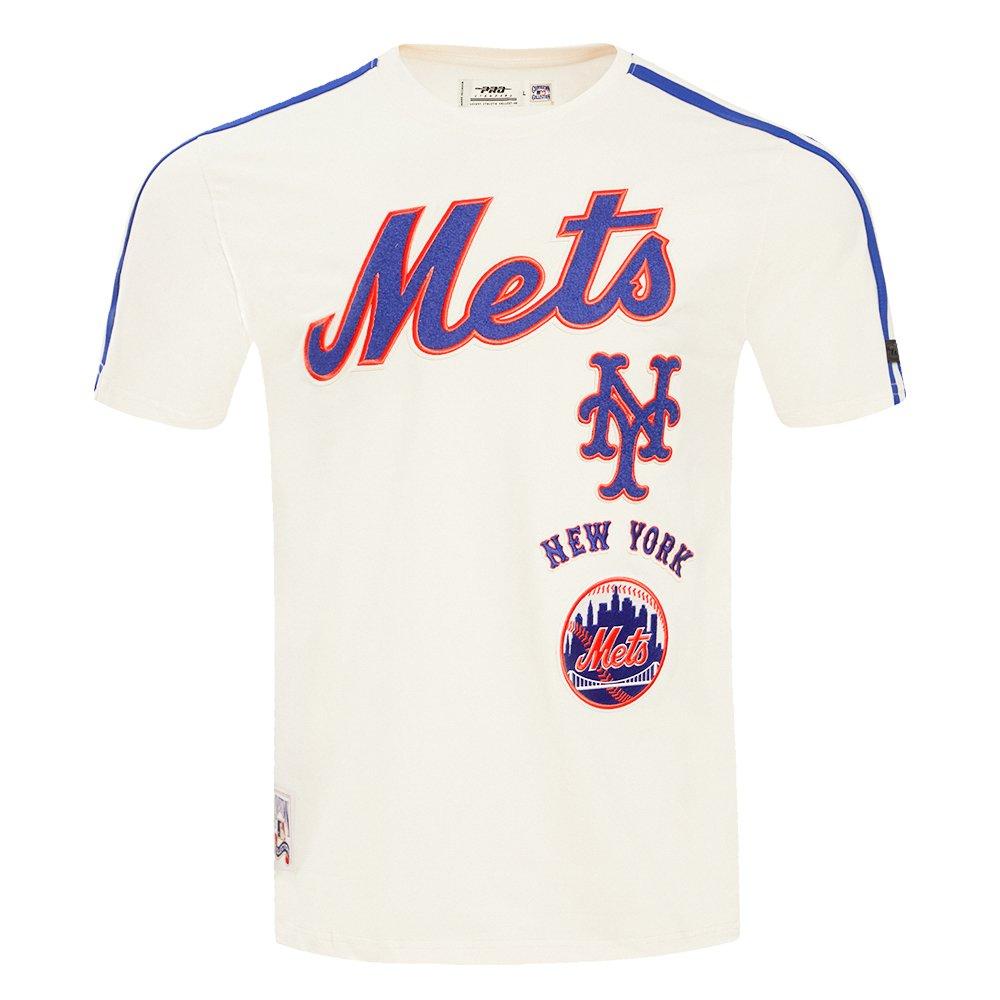 Pro Standard Men's MLB New York Mets Retro Classic Striped Top - Eggshell - EGGSHELL Thumbnail View 1