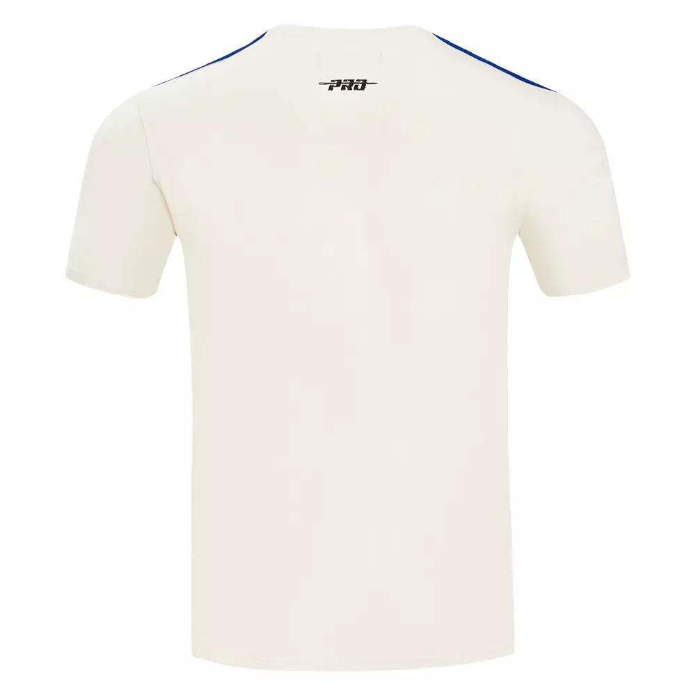 Pro Standard Men's MLB New York Mets Retro Classic Striped Top - Eggshell - EGGSHELL