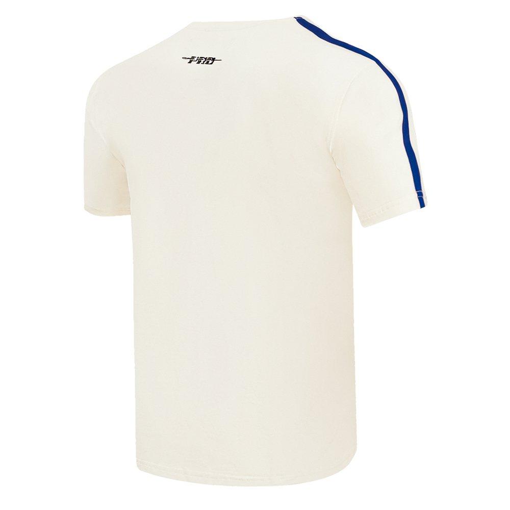 Pro Standard Men's MLB New York Mets Retro Classic Striped Top - Eggshell - EGGSHELL Thumbnail View 4