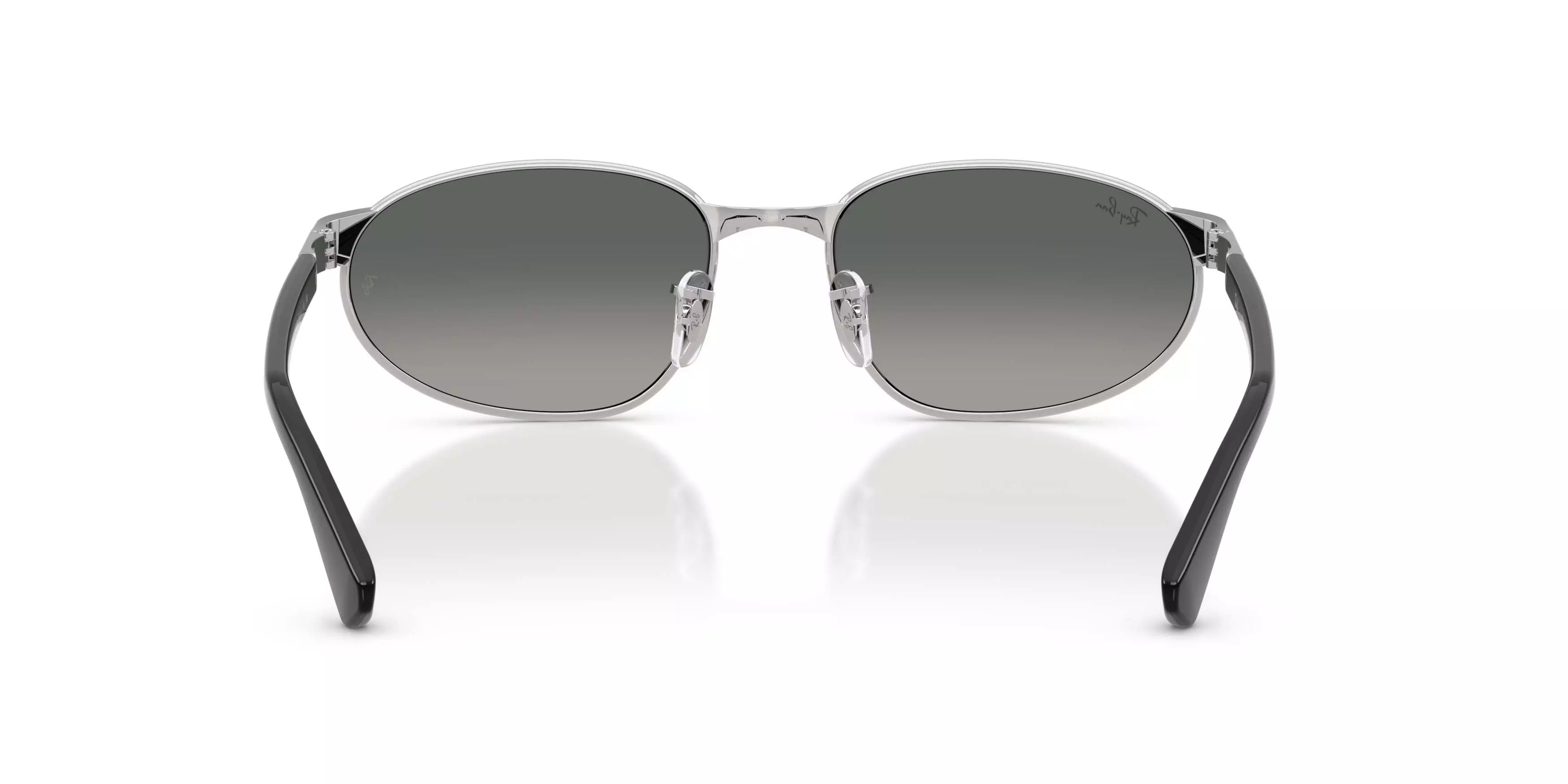 Ray-Ban RB3777 Grey Gradient Sunglasses &ndash; Polished Silver - SILVER