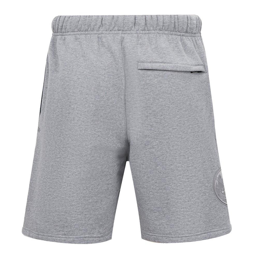 Pro Standard Men's New York Mets Neutral Fleece Short - DK GREY Thumbnail View 2