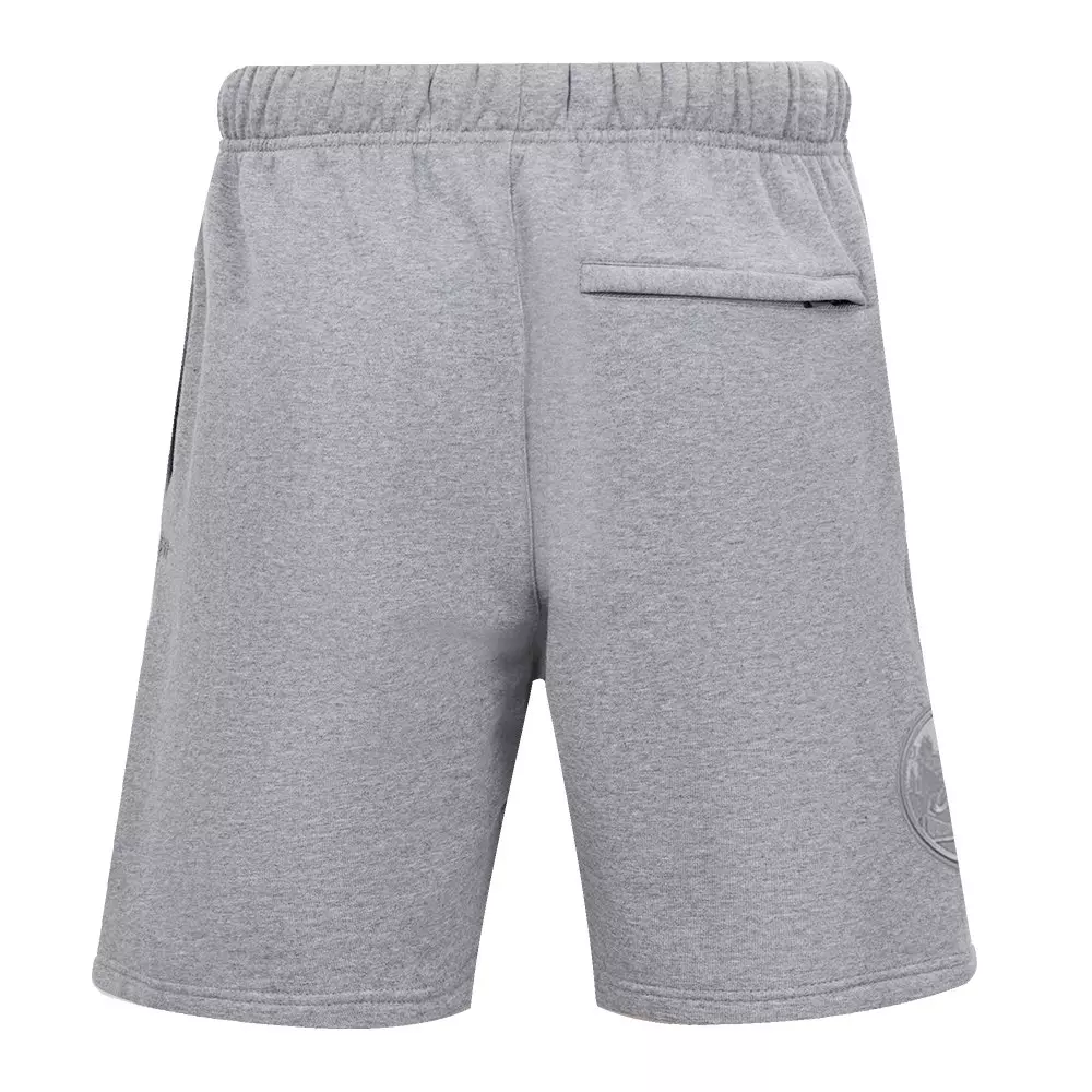 Pro Standard Men's New York Mets Neutral Fleece Short - DK GREY