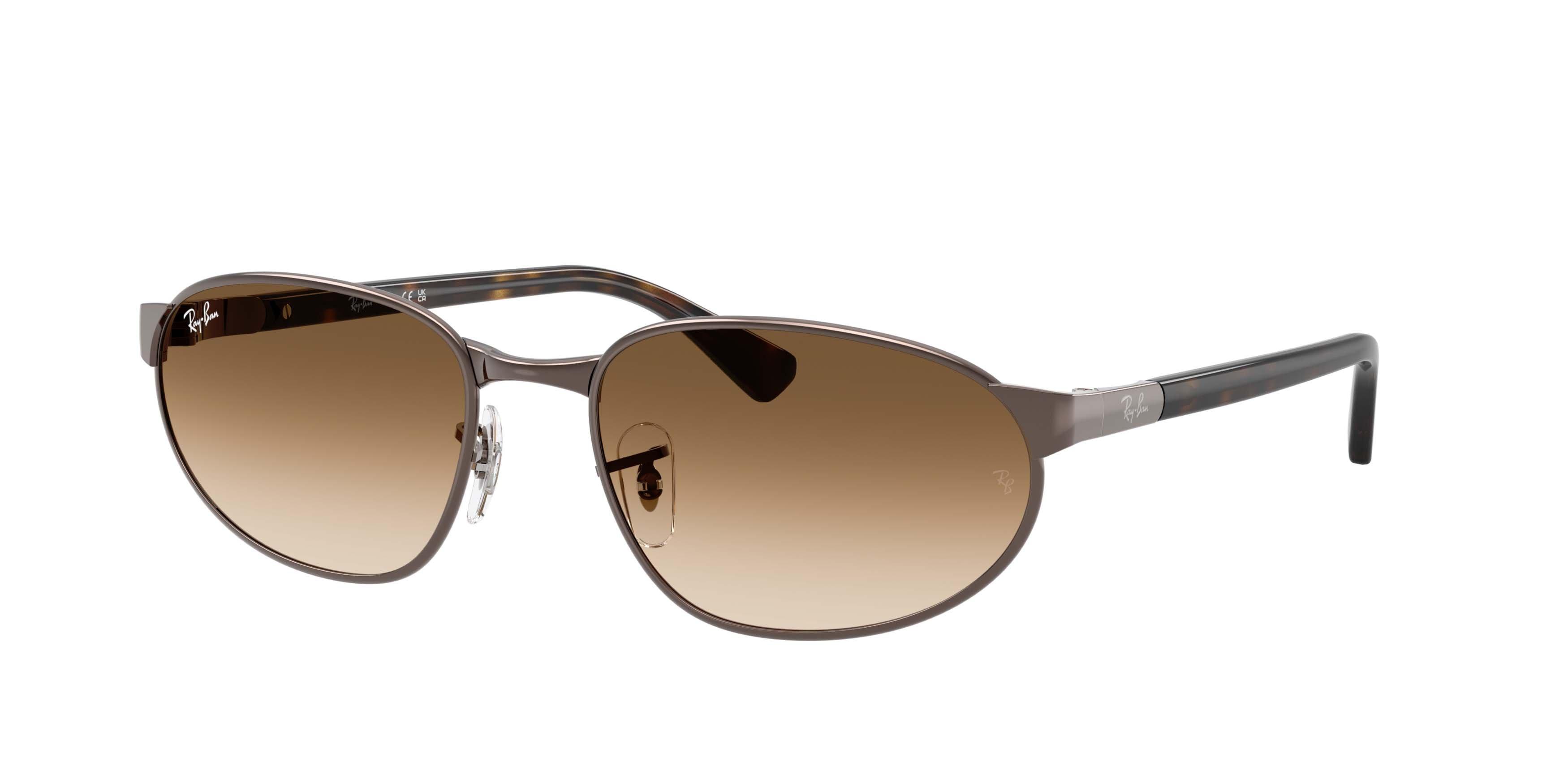 Ray-Ban RB3777 Clear Brown Gradient Gradient Sunglasses &ndash; Copper - BROWN Thumbnail View 1
