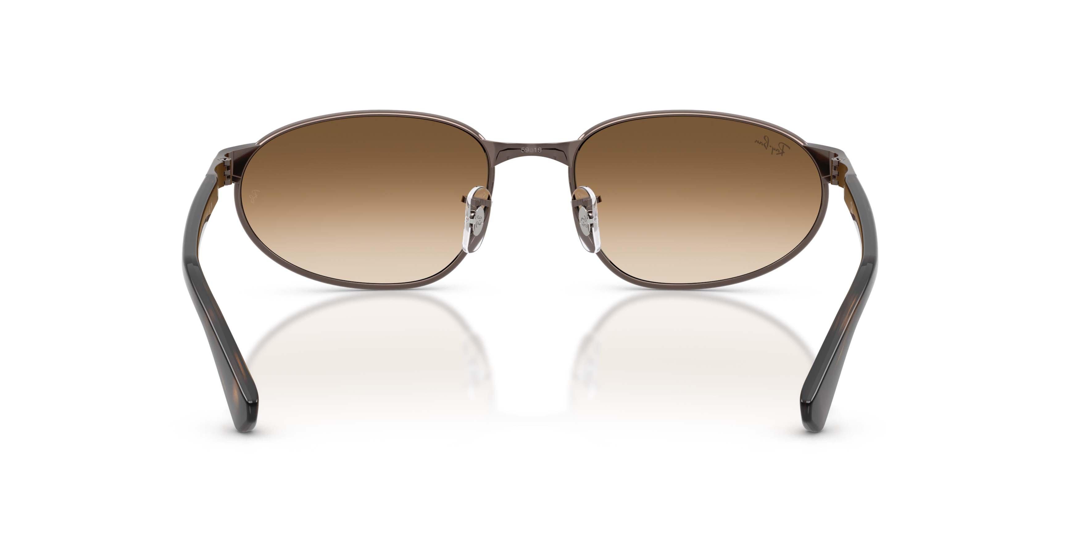 Ray-Ban RB3777 Clear Brown Gradient Gradient Sunglasses &ndash; Copper - BROWN Thumbnail View 4