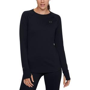 Under Armour Women's Black ColdGear Base 4.0 Crew Long Sleeve Shirt