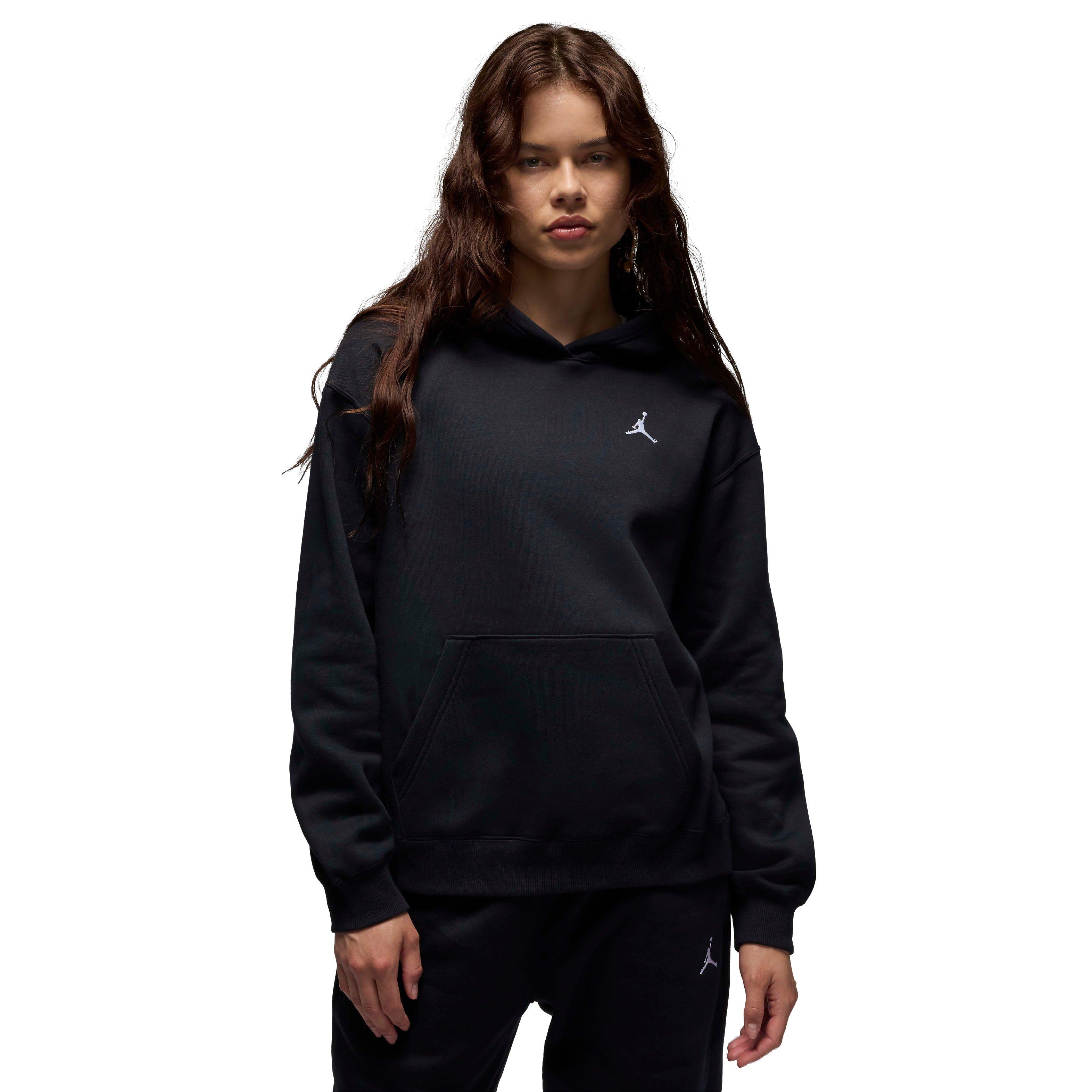 Jordan Women's Brooklyn Pullover Fleece Hoodie - BLACK Thumbnail View 1