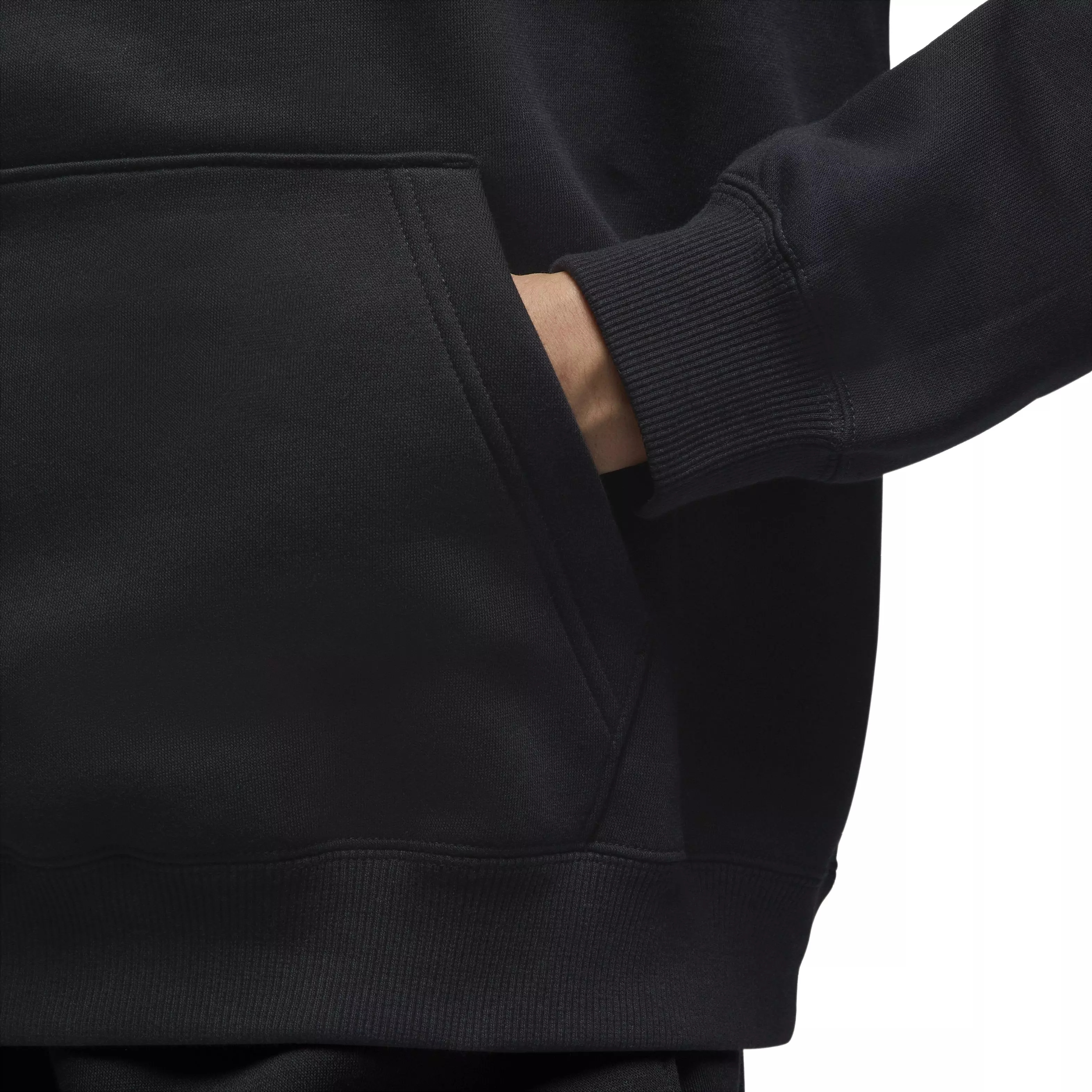 Jordan Women's Brooklyn Pullover Fleece Hoodie - BLACK