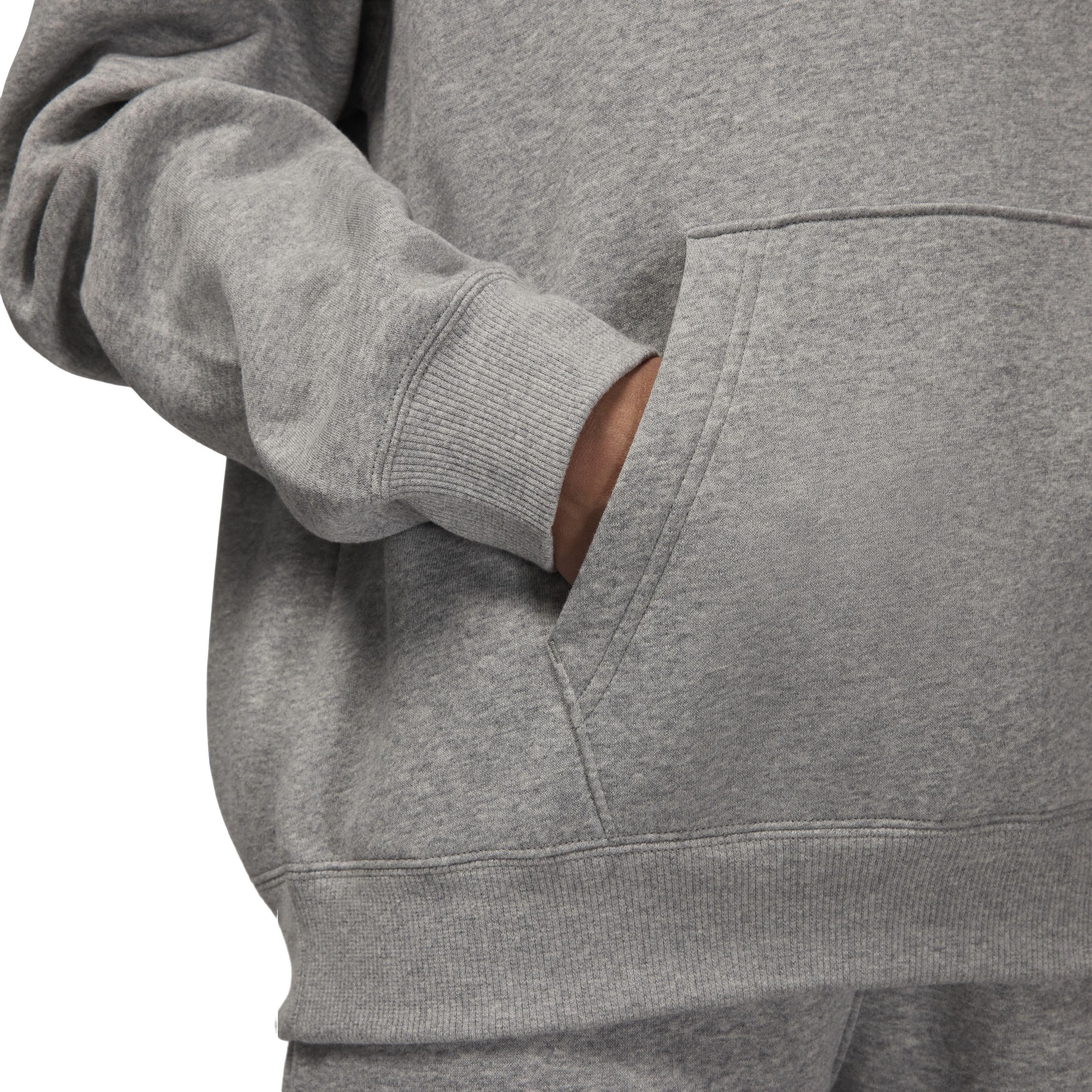 Jordan Women's Brooklyn Fleece Pullover Hoodie - GREY Thumbnail View 5