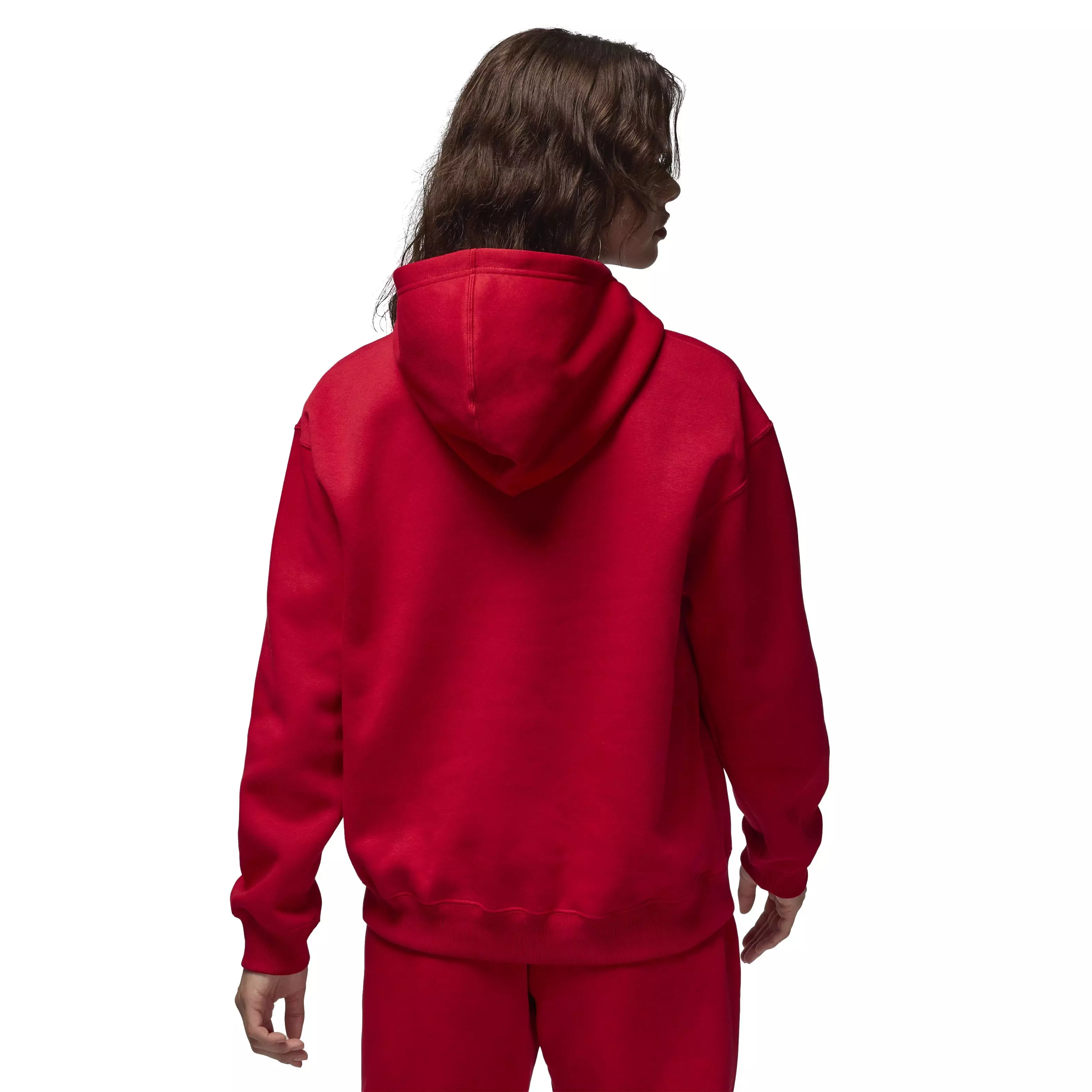 Jordan Women's Brooklyn Fleece Pullover Hoodie - RED