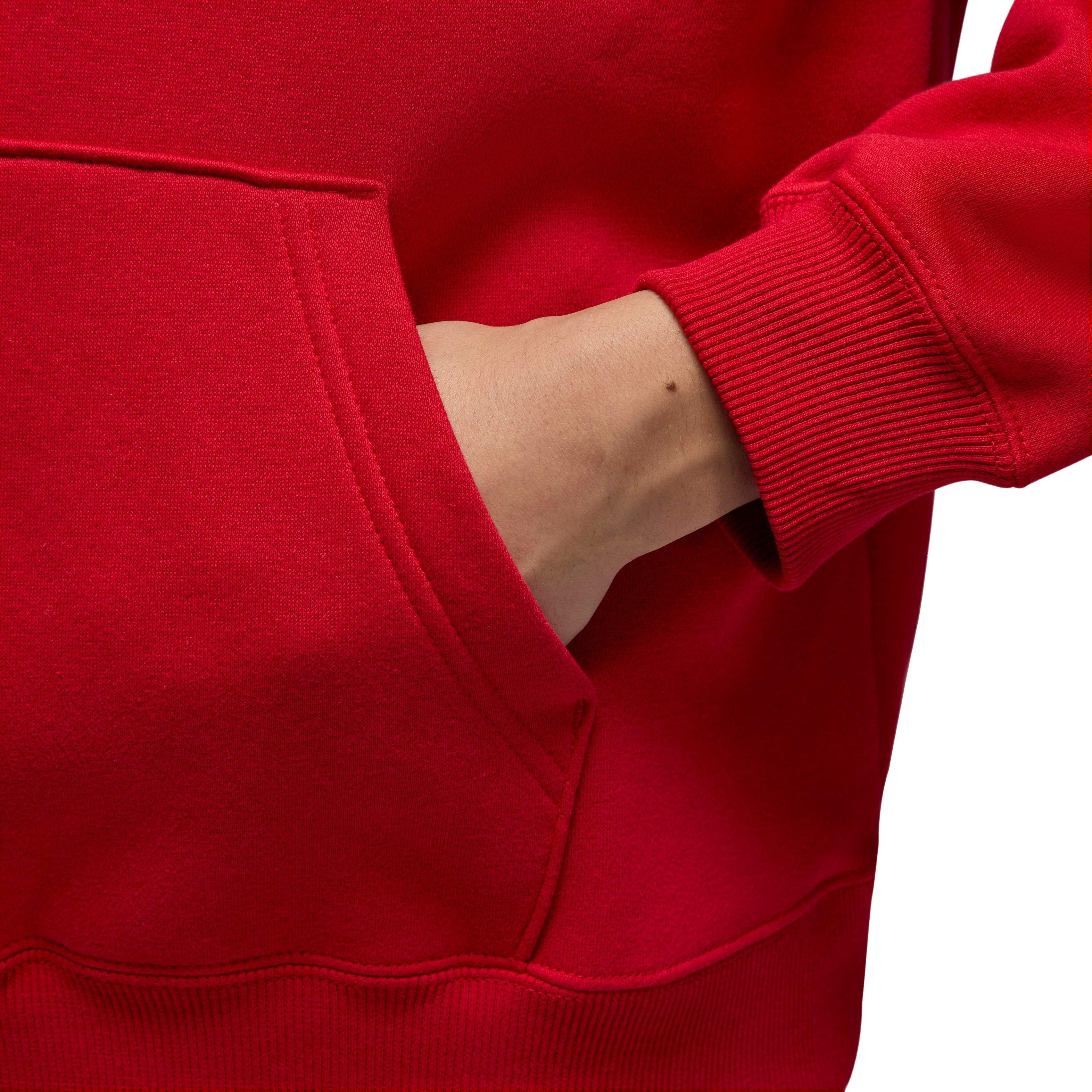 Jordan Women's Brooklyn Pullover Fleece Hoodie - RED Thumbnail View 5