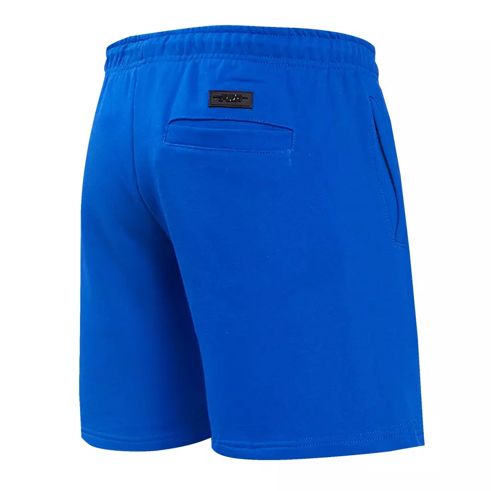 Pro Standard Men's MLB New York Mets Bristle Fleece Shorts - Royal - ROYAL
