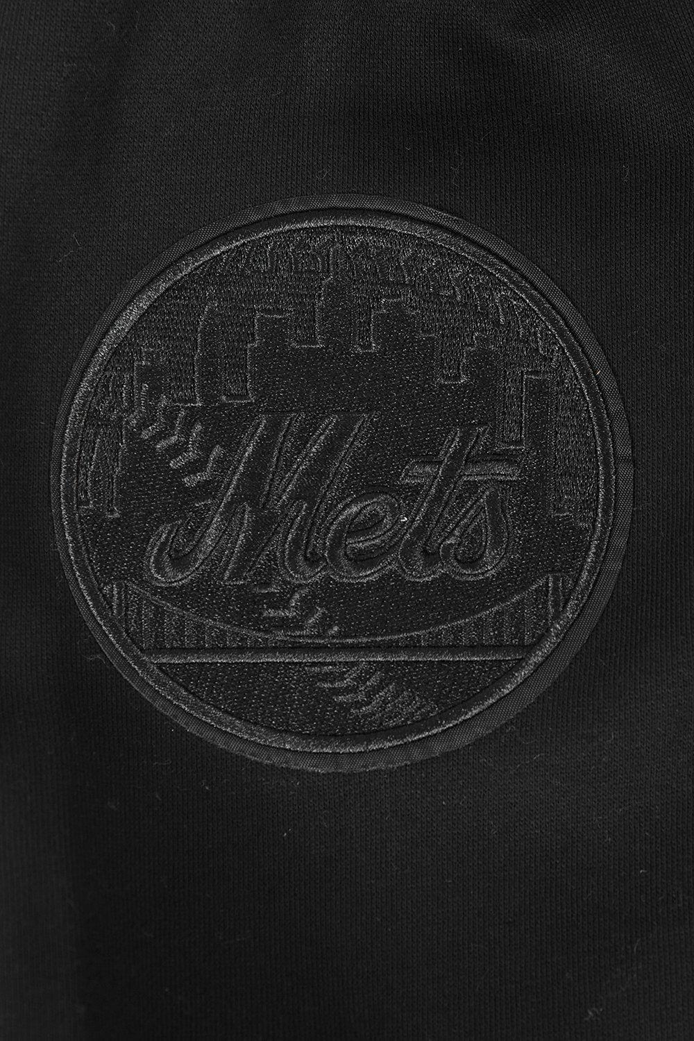 Pro Standard Men's MLB New York Mets Neutral Sweatpants - BLACK Thumbnail View 5