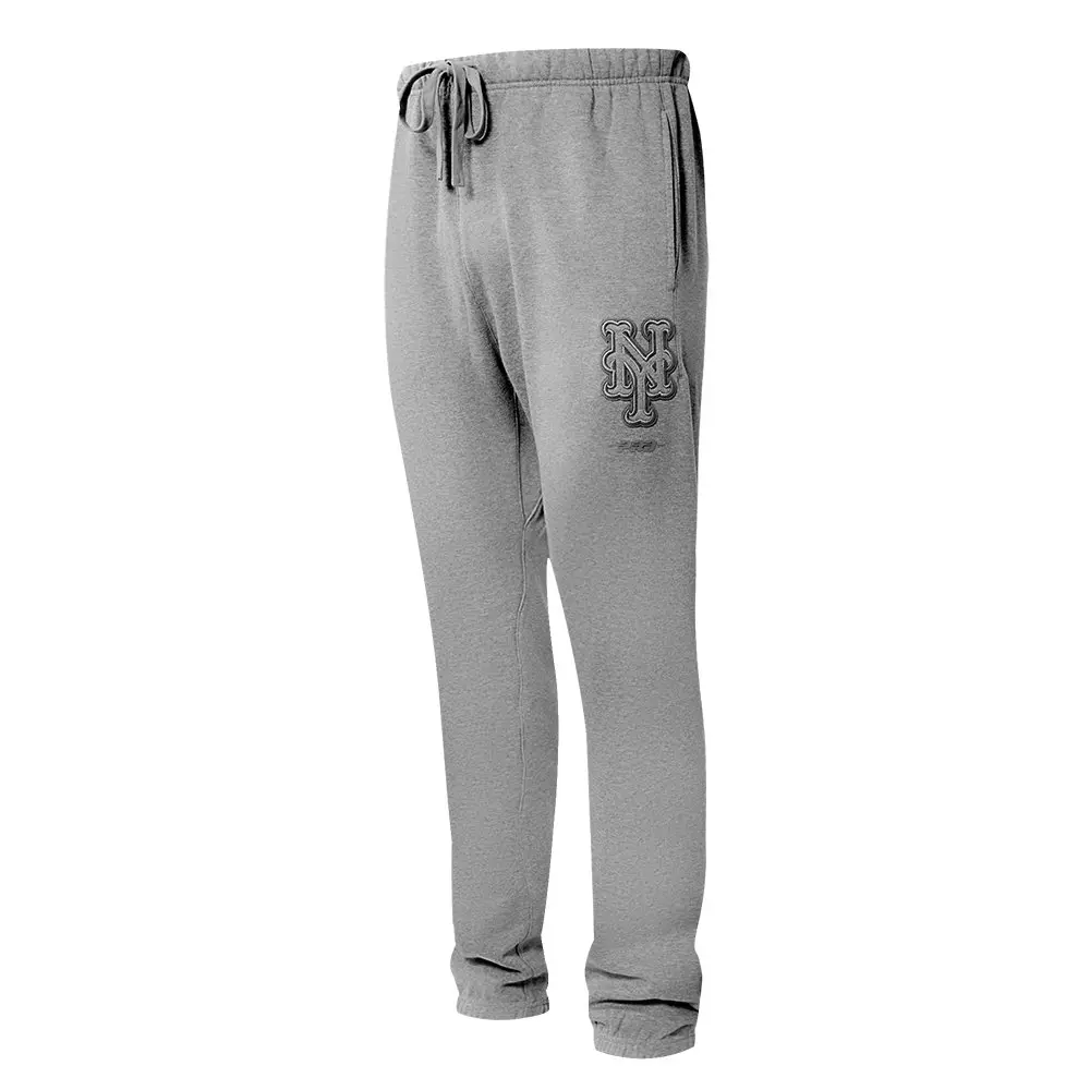 Pro Standard Men's MLB New York Mets Neutral Sweatpants - DK GREY