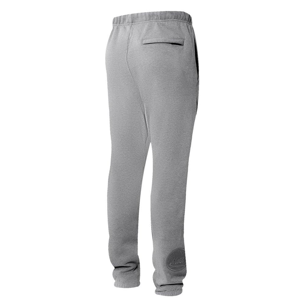 Pro Standard Men's MLB New York Mets Neutral Sweatpants - DK GREY Thumbnail View 4