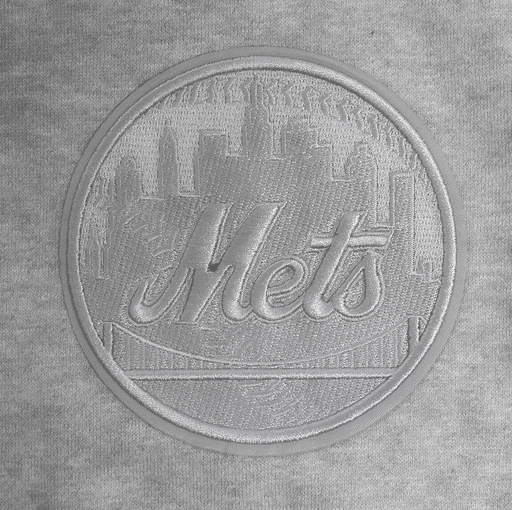 Pro Standard Men's MLB New York Mets Neutral Sweatpants - DK GREY Thumbnail View 5