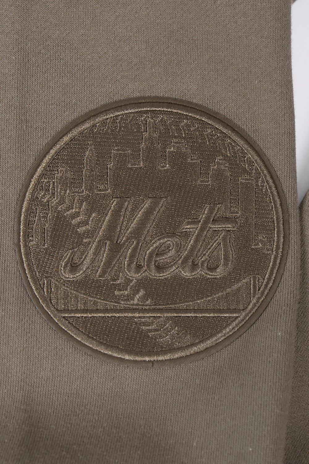 Pro Standard Men's MLB New York Mets Neutral Sweatpants - DK BROWN Thumbnail View 5