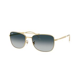Ray-Ban RB3755 Grey Gradient Blu Sunglasses &ndash; Polished Arista Gold