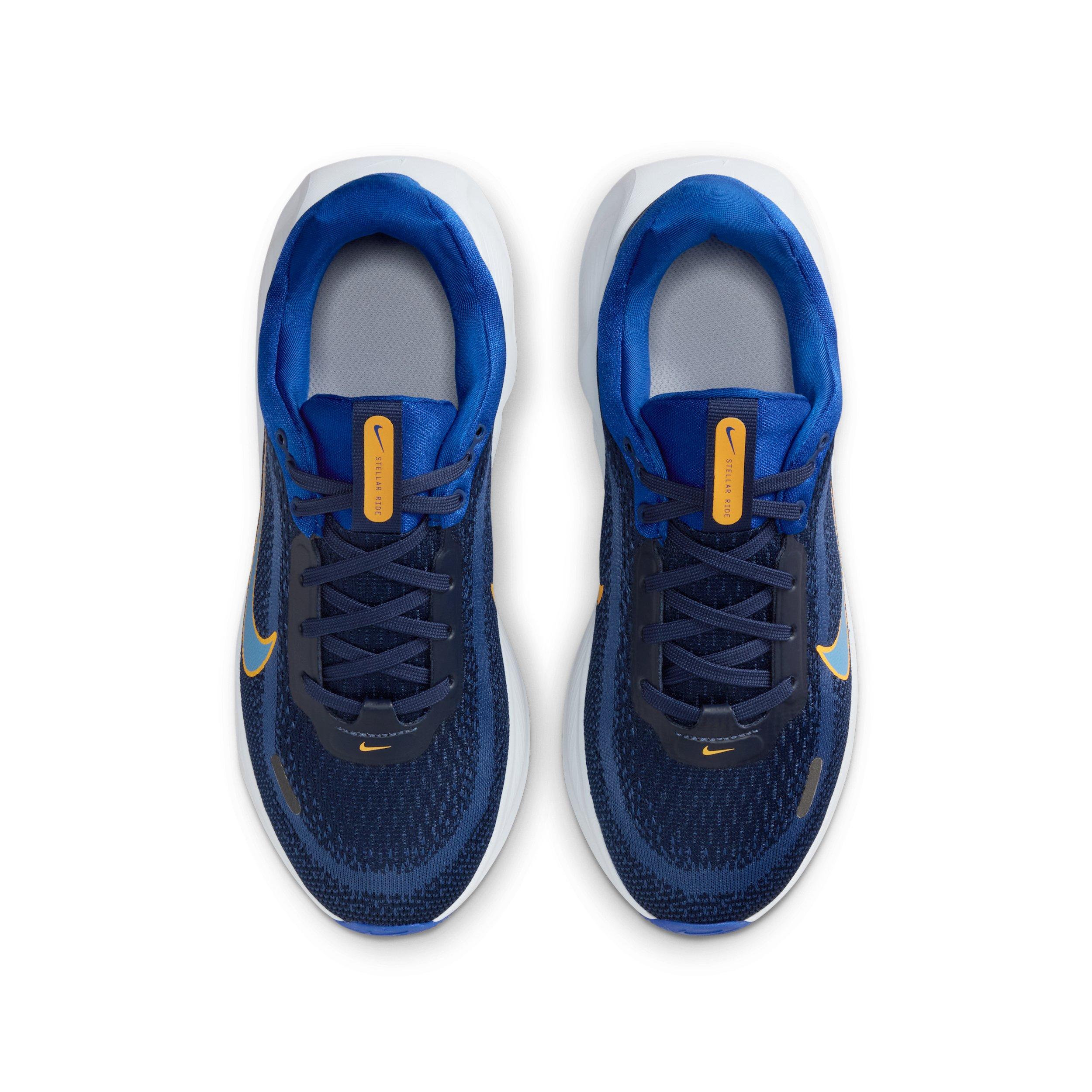 Nike Stellar Ride "Old Royal/Mystic Navy/Laser Orange/Blue" Grade School Boys' Running Shoe - ROYAL/NAVY/ORANGE/BLUE