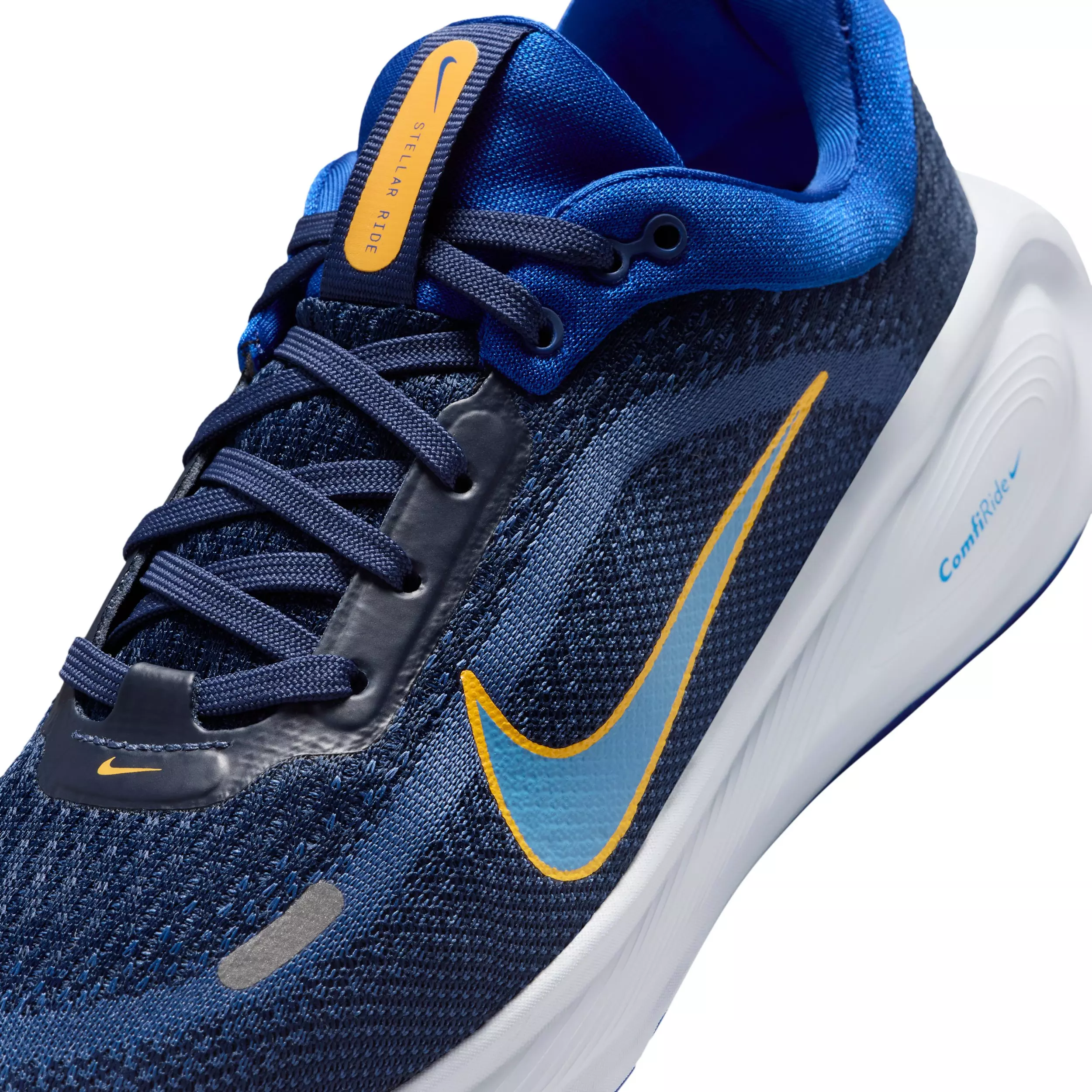 Nike Stellar Ride "Old Royal/Mystic Navy/Laser Orange/Blue" Grade School Boys' Running Shoe - ROYAL/NAVY/ORANGE/BLUE