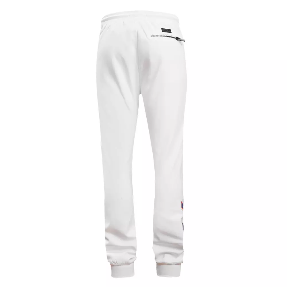 Pro Standard Men's MLB New York Mets Classic Chenille Joggers - WHITE