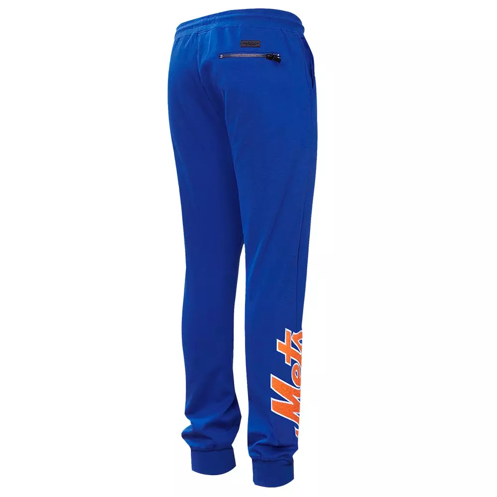 Pro Standard Men's MLB New York Mets Classic Chenille Joggers - ROYAL