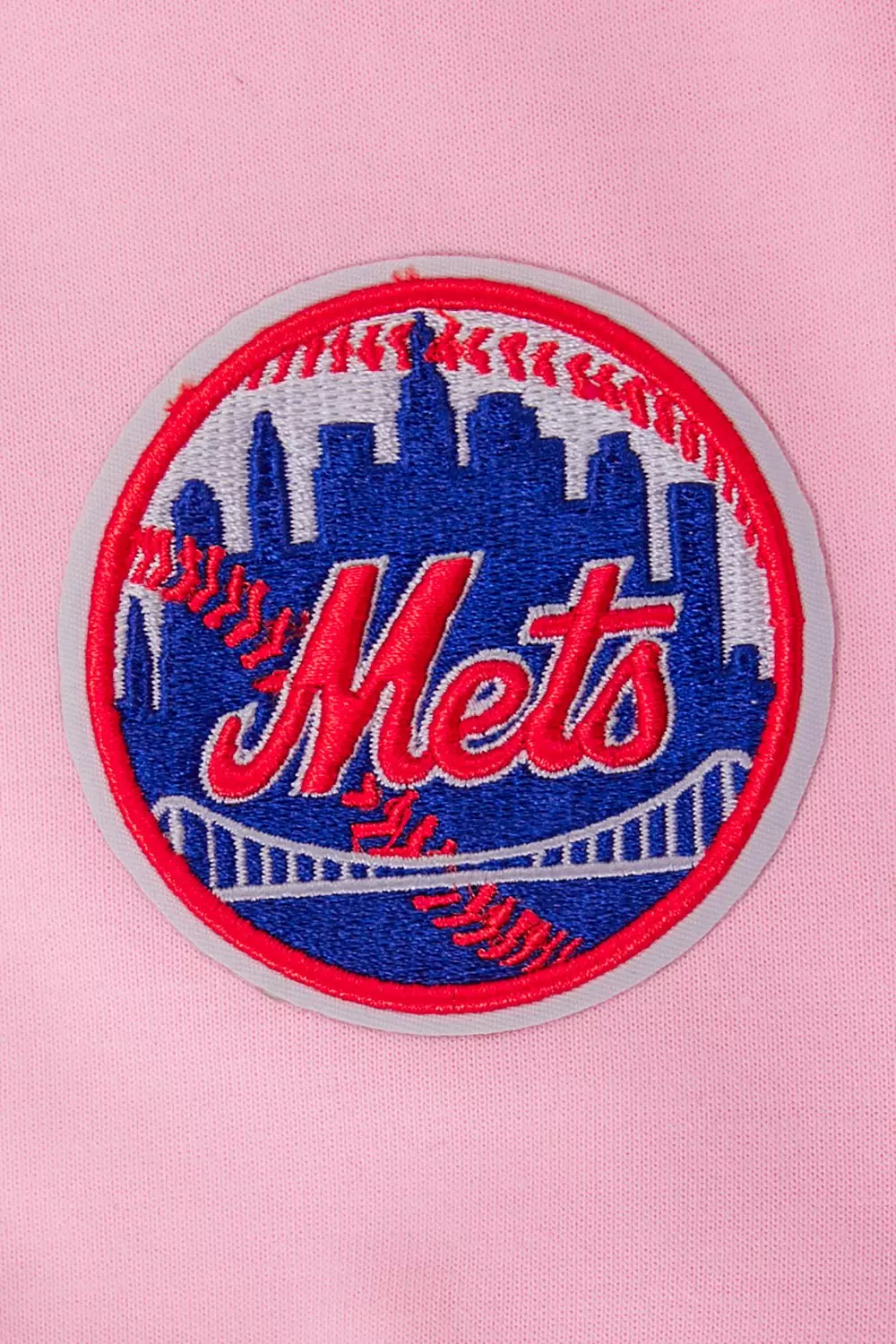 Pro Standard Men's MLB New York Mets Classic Chenille Joggers - PINK