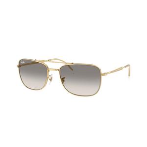 Ray-Ban RB3755 Clear Gradient Grey Sunglasses &ndash; Polished Arista Gold