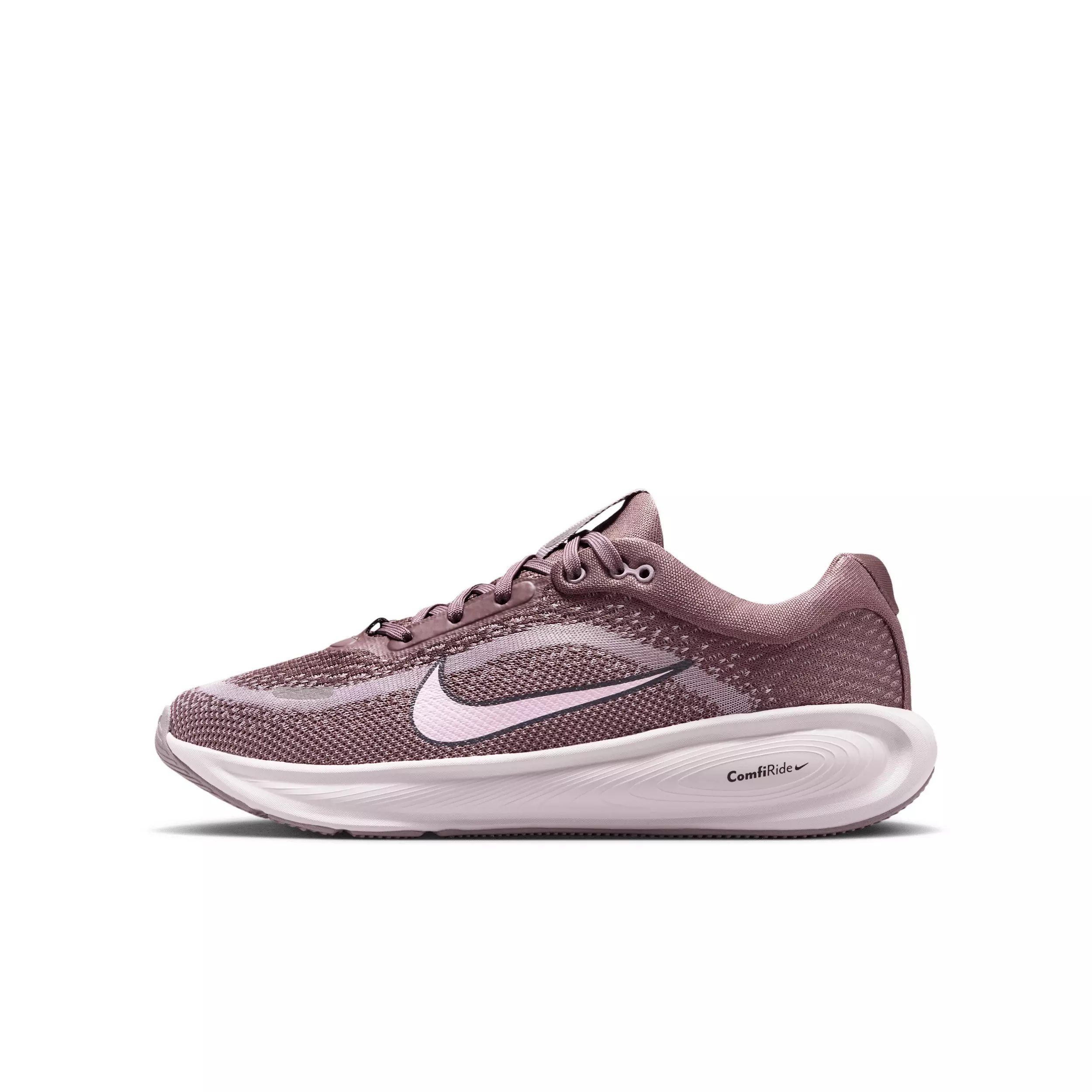 Nike Stellar Ride "Tattoo/Light Violet Ore/Violet/Pink Foam" Grade School Girls' Running Shoe - TATTOO/LT VIOLET/VIOLET/PINK