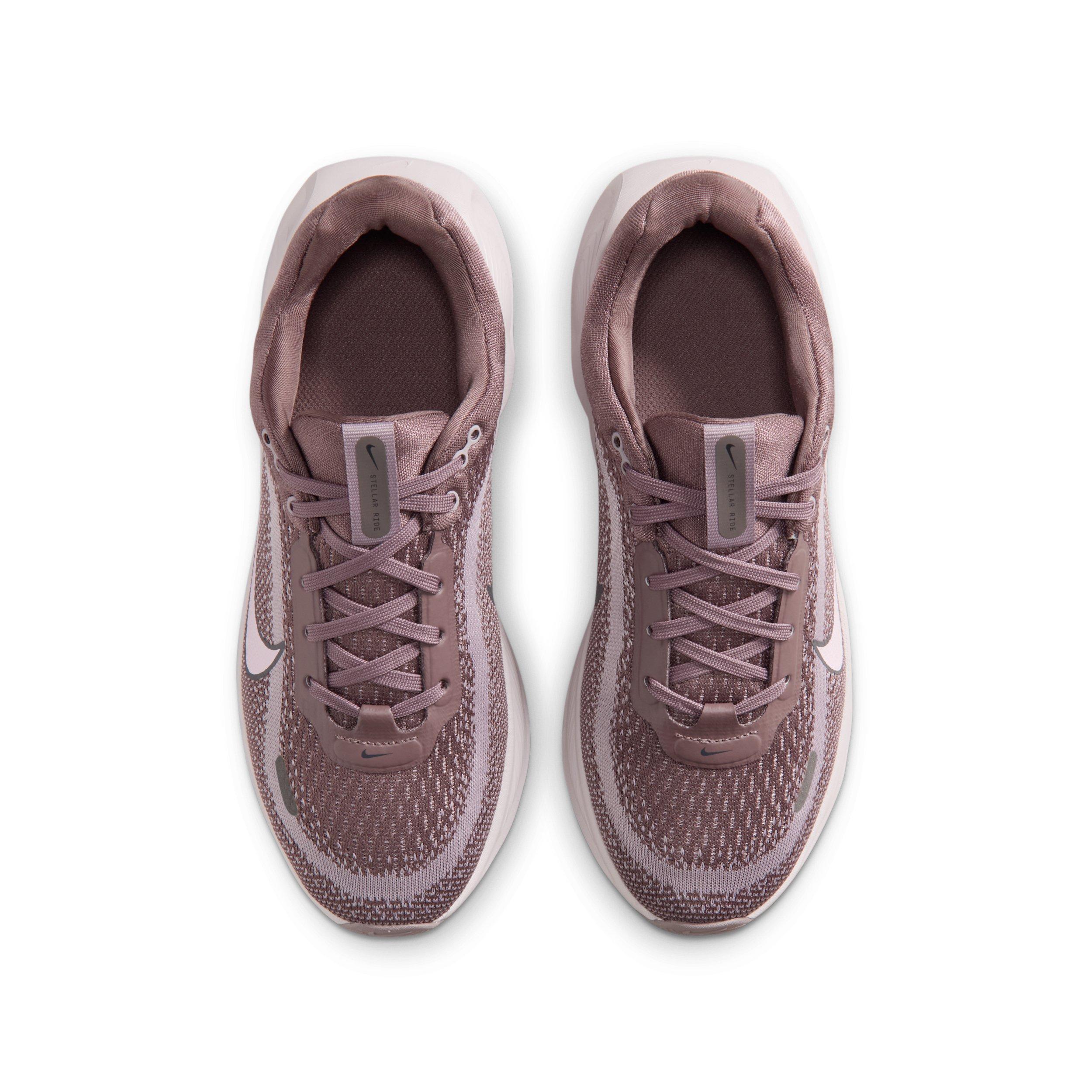 Nike Stellar Ride "Tattoo/Light Violet Ore/Violet/Pink Foam" Grade School Girls' Running Shoe - TATTOO/LT VIOLET/VIOLET/PINK
